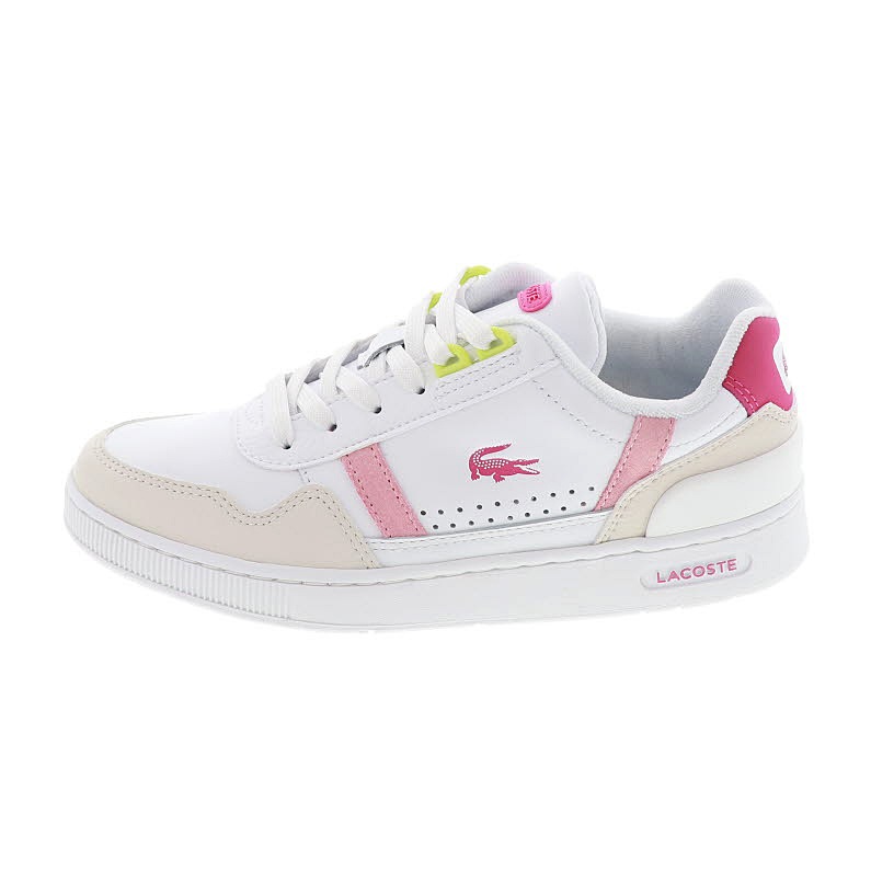 Lacoste ホワイト/ピンク スニーカー レディース ラコステ｜LACOSTE レディース 通販 LACOSTE ラコステ CARNABY