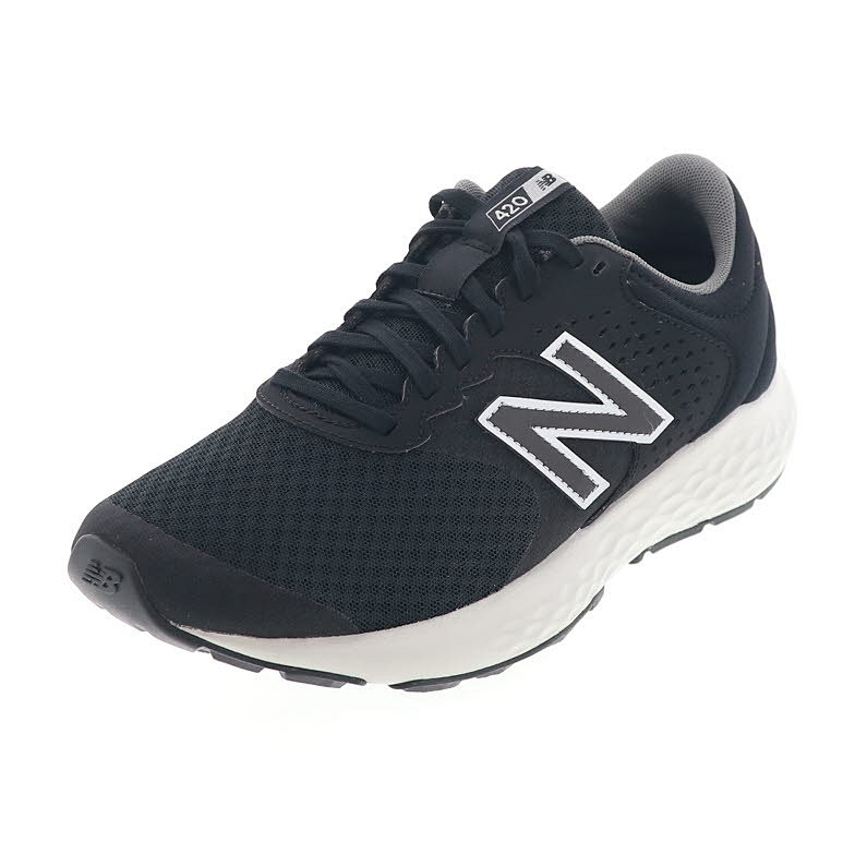 new balance E420 V2 ニューバランス メンズ ランニングシューズ ローカット スニーカー NB ME420FB2 4E 幅広 BLACK ブラック