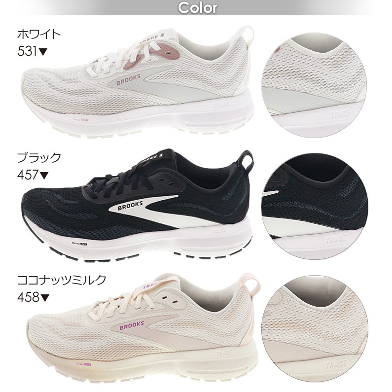 BROOKS ブルックス トレース4 レディース ランニングシューズ