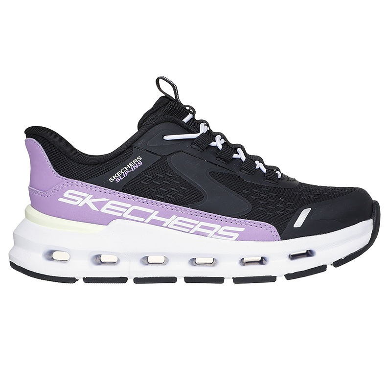 SKECHERS スケッチャーズ スリップインズ キッズ スニーカー 303654L ブラック BKPR BLACK