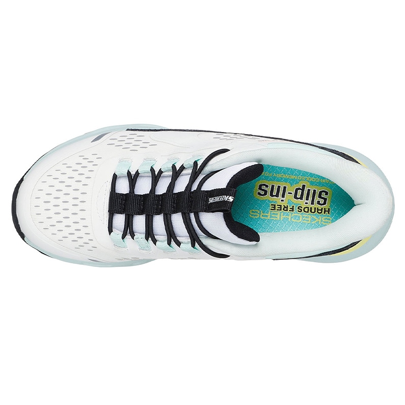 SKECHERS スケッチャーズ スリップインズ キッズ スニーカー 303654L ホワイト WBTQ WHITE