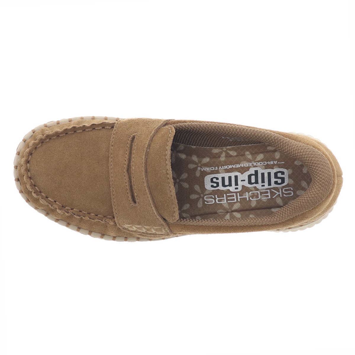SKECHERS スケッチャーズ スリップインズ レディース ローファー WILSHIRE BLVD-MOONLIT LOVE 159586 CSNT チェストナット 厚底