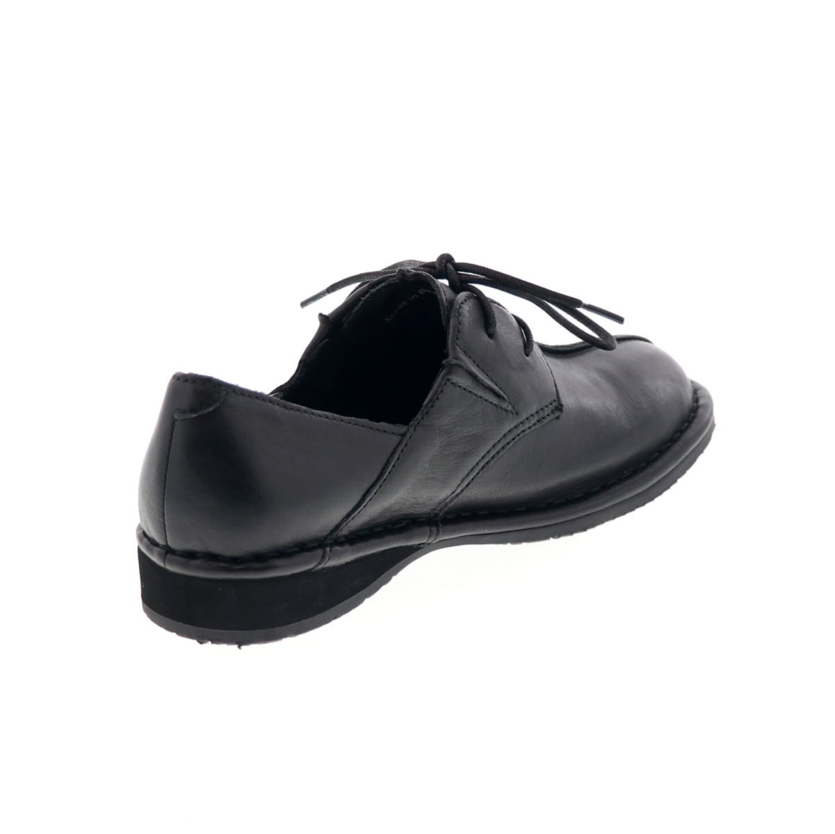 レディース カジュアル コンフォートシューズ 足に優しい 幅広3E 本革 レザーシューズ 婦人靴 オリジナル Biracle BRI3411CSM BLK 黒 ブラック