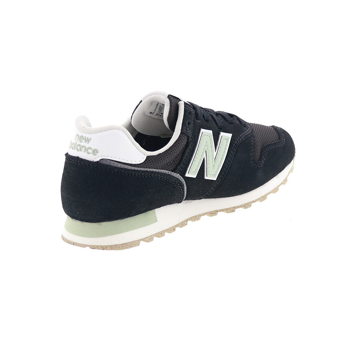 new balance ニューバランス 373 レディース スニーカー ローカット カジュアル シューズ NB WL373XB2 B幅 ブラック 2025秋冬 新作