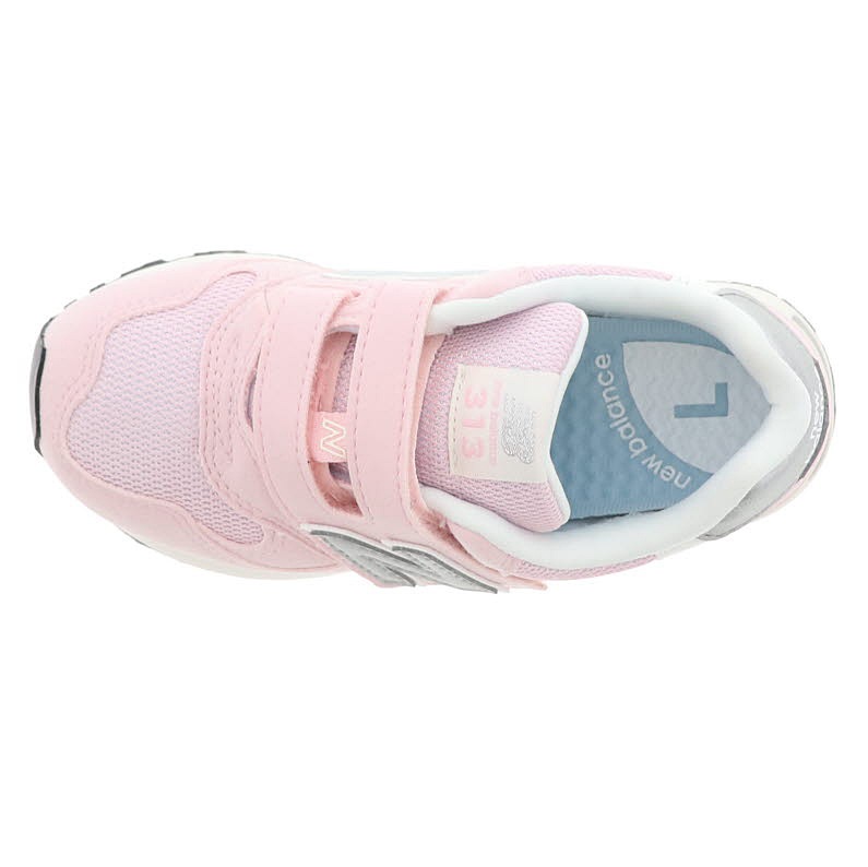 [ニューバランス] 女の子 キッズ 子供靴 運動靴 通学靴 YV373キッズスニーカー 細幅 ストラップシューズ YV373MT2 ブラウン 20.0cm [ブラウン(54)] [20.0 cm]