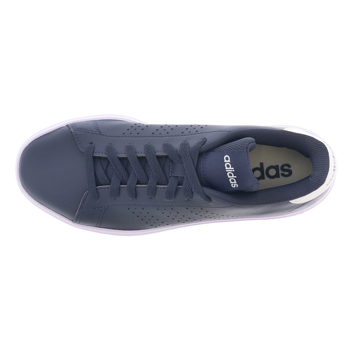 adidas アディダス アドバンコート ベース 2.0 U JP7945 メンズスニーカー ローカット コートシューズ ネイビー/ホワイト ADVANCOURT BASE 2.0 U