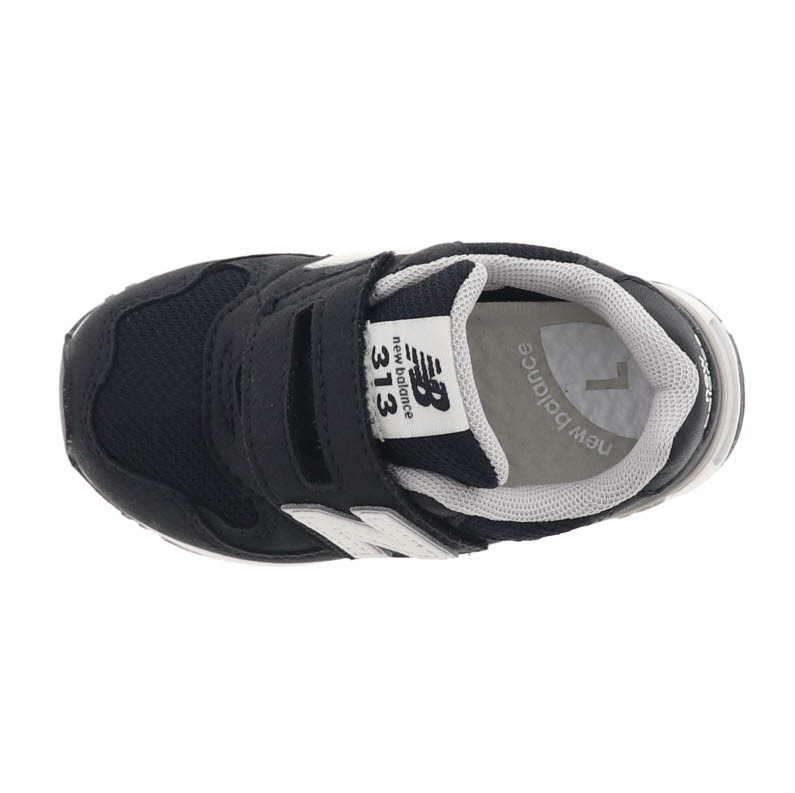New Balance 313 ブラック スニーカー ベルクロ 18cm ニューバランス 313 キッズ スニーカー ベビー シューズ 子供靴