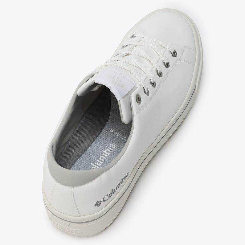 Columbia コロンビア レディース スニーカー ホーソンレイン ロー ウォータープルーフ YU7149 100 防水 White ホワイト 白