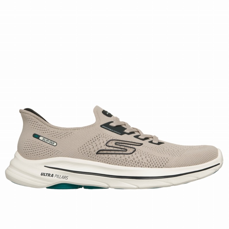 SKECHERS スケッチャーズ スリップインズ メンズ スニーカー 216792 TPE GO WALK 8 - LENARD トープ