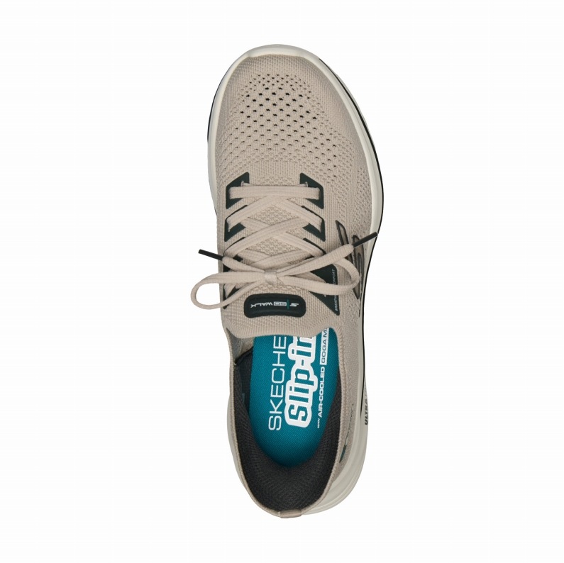 SKECHERS スケッチャーズ スリップインズ メンズ スニーカー 216792 TPE GO WALK 8 - LENARD トープ