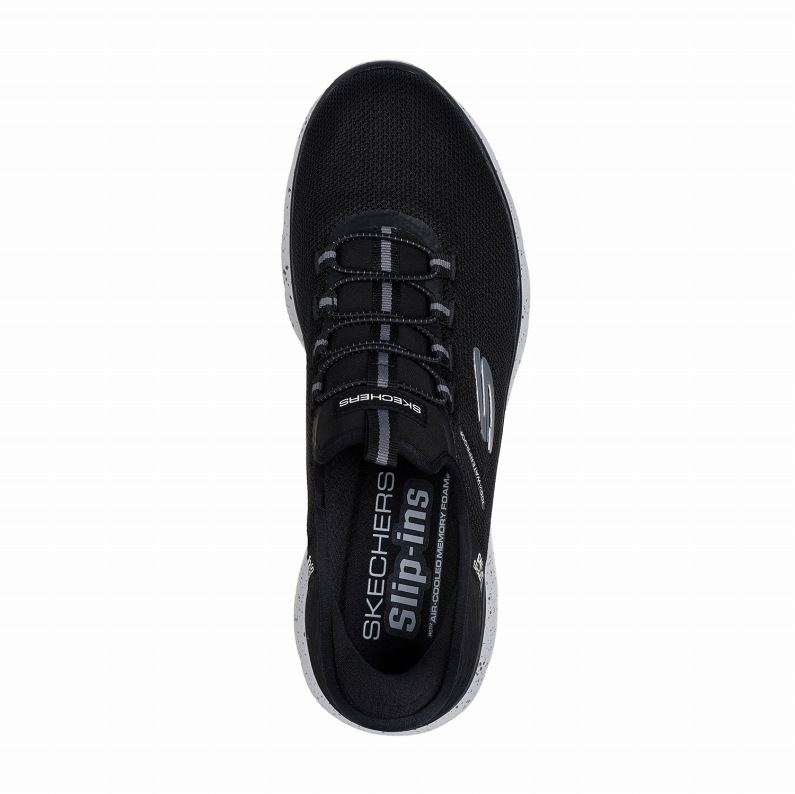 SKECHERS スケッチャーズ スリップインズ メンズ スニーカー 232962W BKGY ウォータープルーフ：サミッツ - コルボス ブラックグレー 防水