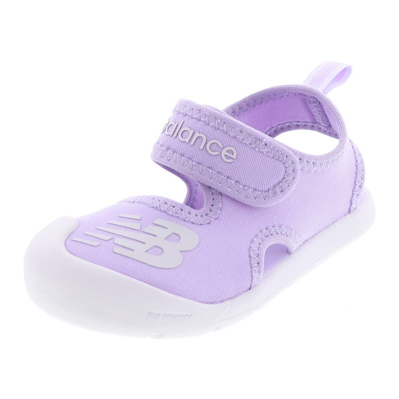new balance ニューバランス キッズサンダル ベビーサンダル 柔らかなメッシュ ストラップベルト NB CRSR v1 Sandal D1 / SIFCRSD1 M PURPLE パープル