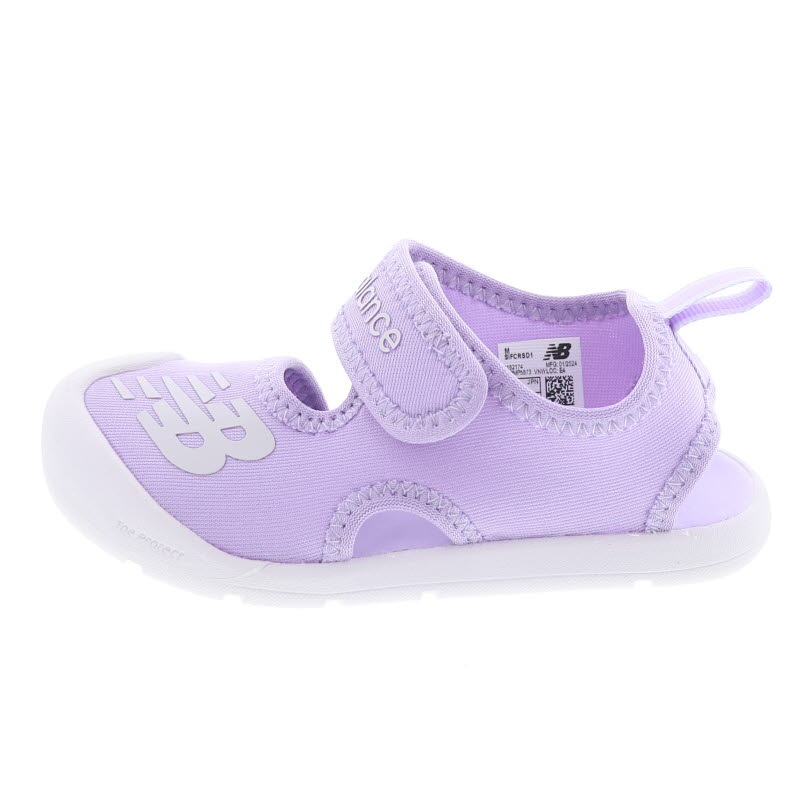 new balance ニューバランス キッズサンダル ベビーサンダル 柔らかなメッシュ ストラップベルト NB CRSR v1 Sandal D1 / SIFCRSD1 M PURPLE パープル