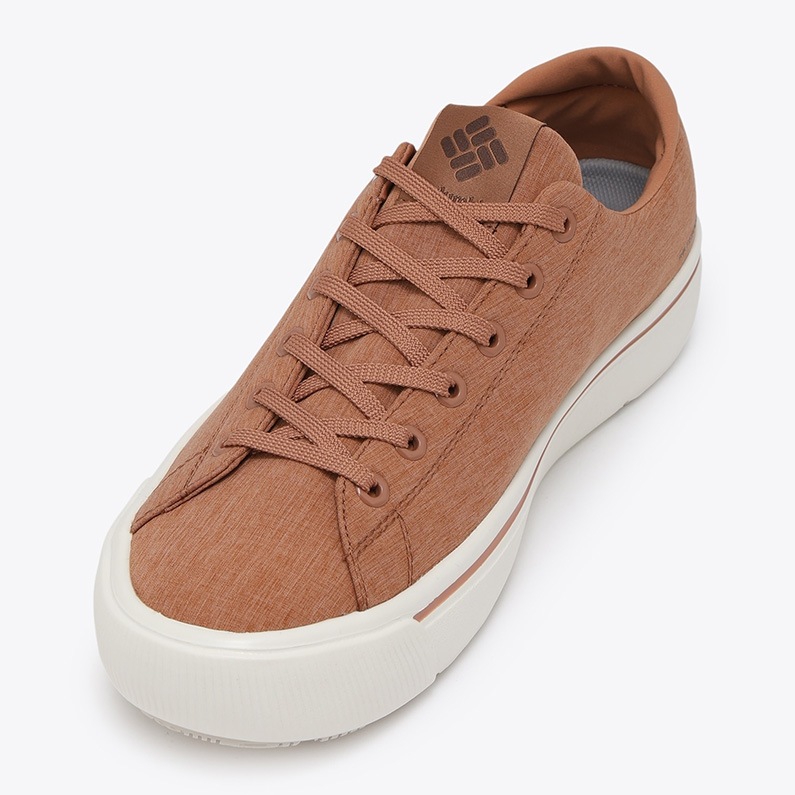 Columbia コロンビア レディース スニーカー ホーソンレイン ロー ウォータープルーフ YU7149 244 防水 Brass Metallic