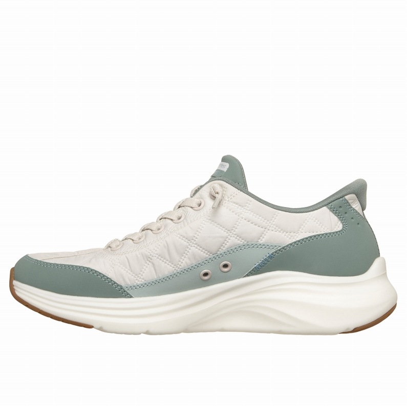 SKECHERS スケッチャーズ スリップインズ レディース スニーカー コンツアーフォーム - コージーフィット 150404 SAGE セージ