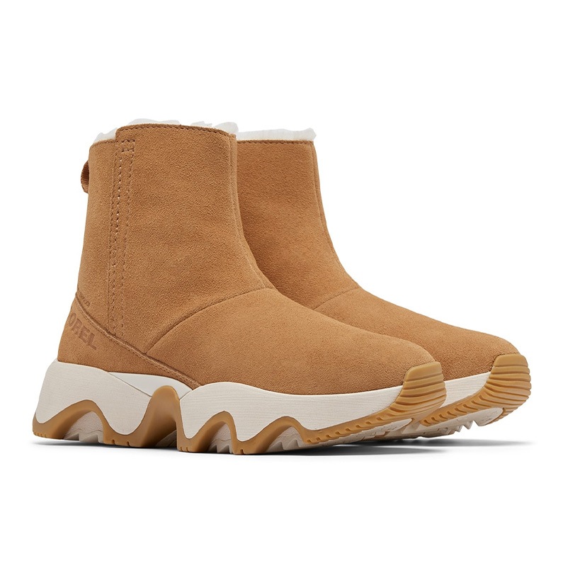 SOREL ソレル レディース ブーツ キネティック インパクト ショートブーツ ウォータープルーフ NL5196 253 Tawny Buff  WOMENS
