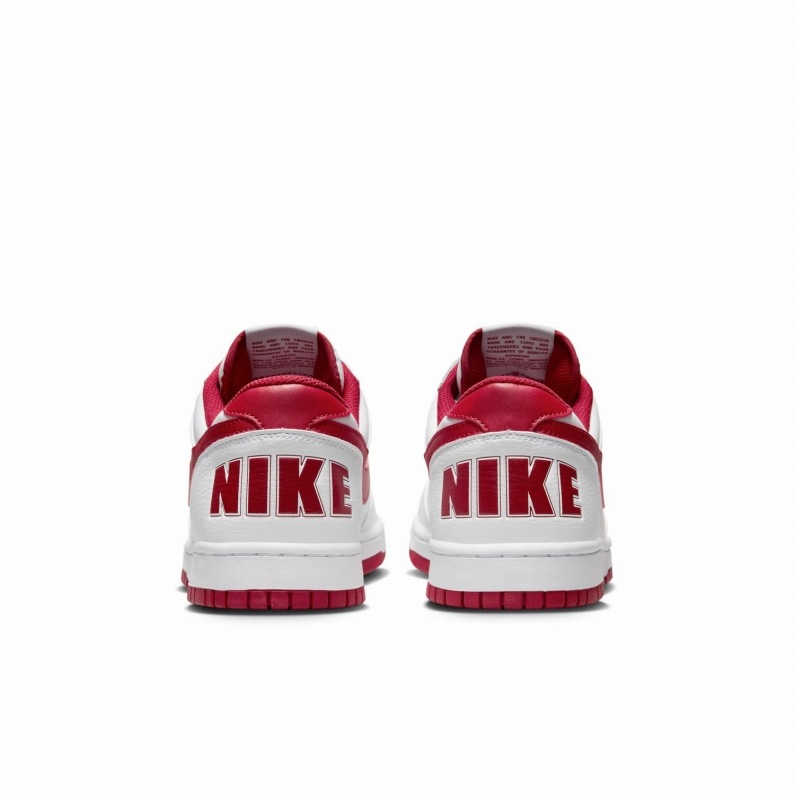 ナイキ NIKE メンズ スニーカー ナイキ ビッグ ナイキ ロー 355152 150 BIG NIKE LOW ホワイト/ジムレッド