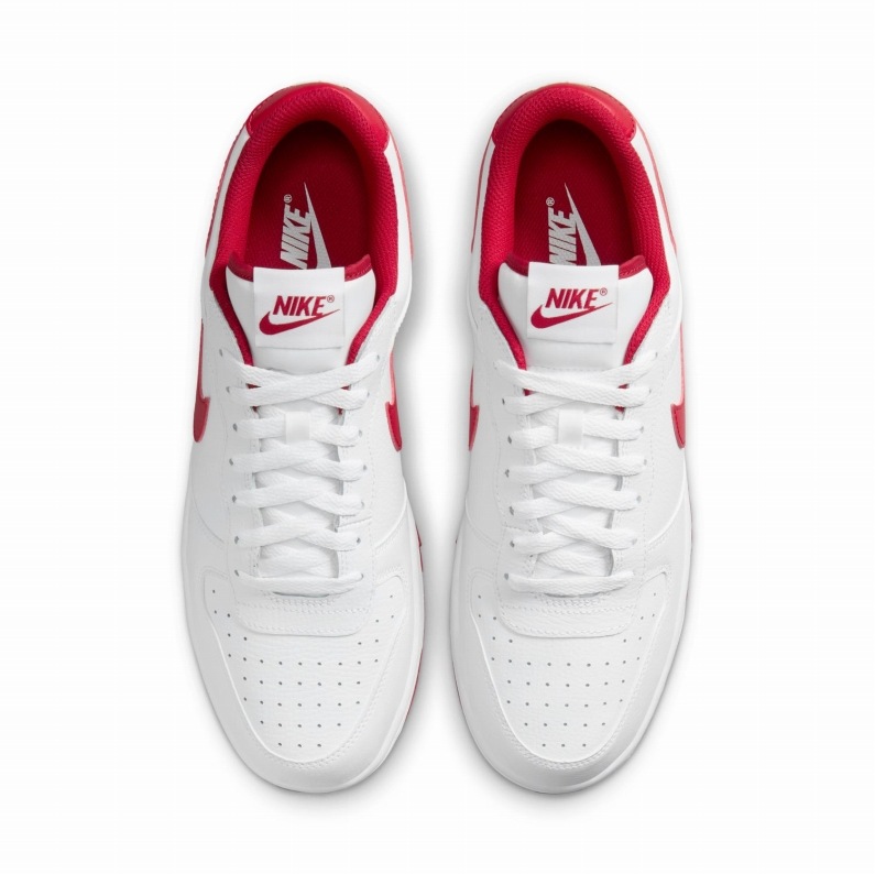ナイキ NIKE メンズ スニーカー ナイキ ビッグ ナイキ ロー 355152 150 BIG NIKE LOW ホワイト/ジムレッド