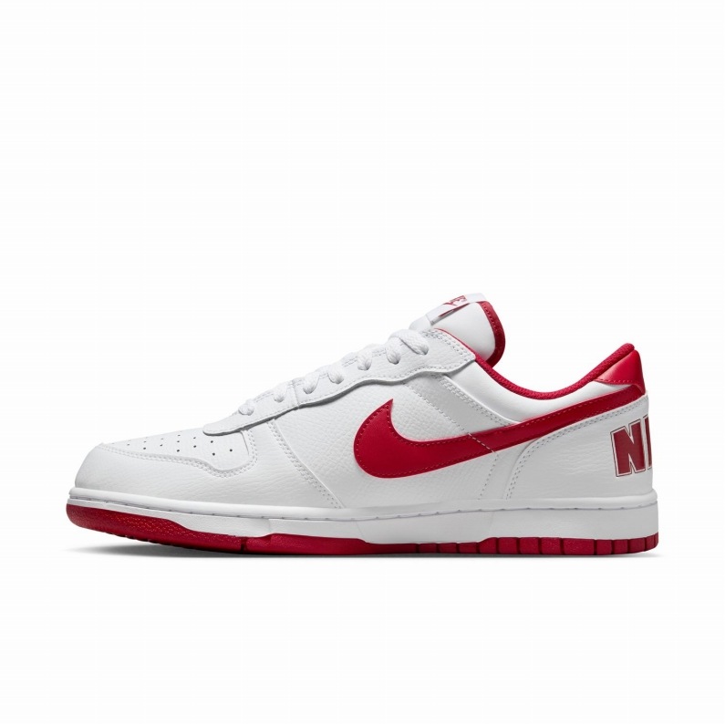 ナイキ NIKE メンズ スニーカー ナイキ ビッグ ナイキ ロー 355152 150 BIG NIKE LOW ホワイト/ジムレッド