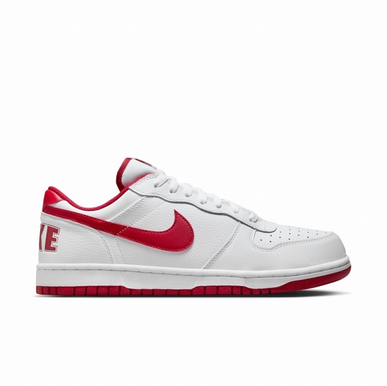 ナイキ NIKE メンズ スニーカー ナイキ ビッグ ナイキ ロー 355152 150 BIG NIKE LOW ホワイト/ジムレッド