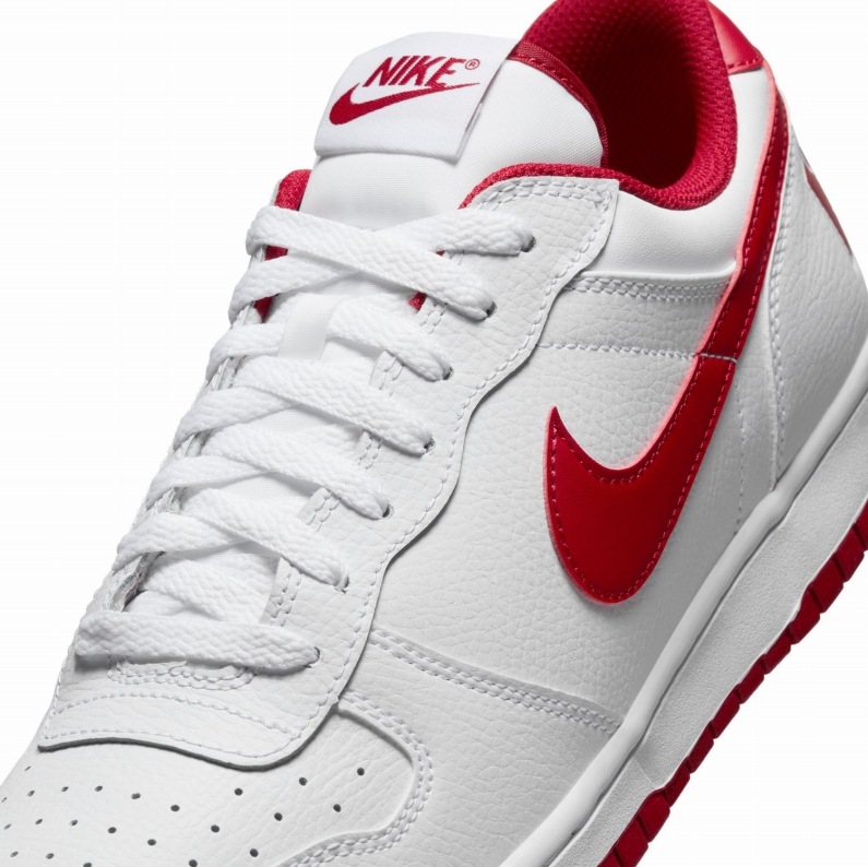 ナイキ NIKE メンズ スニーカー ナイキ ビッグ ナイキ ロー 355152 150 BIG NIKE LOW ホワイト/ジムレッド