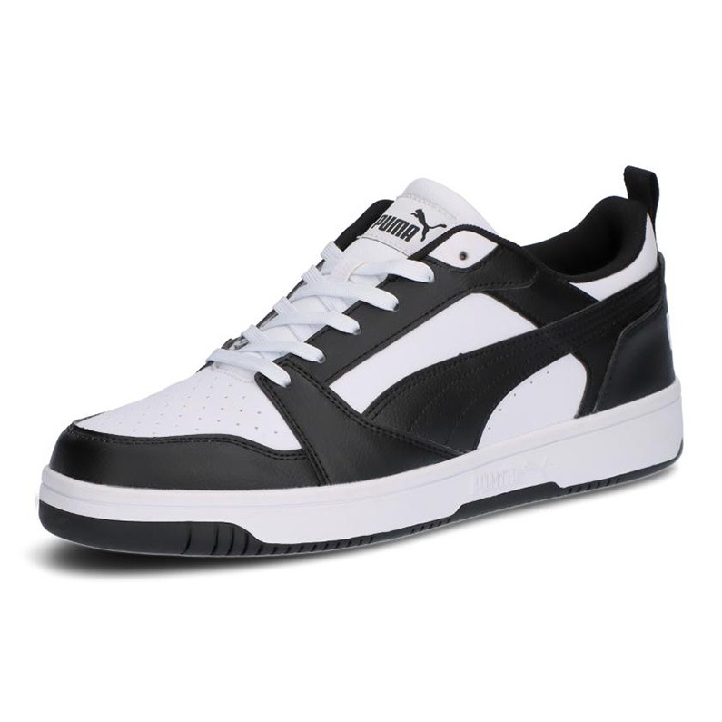 PUMA メンズ スニーカー リバウンド V6 ロウ 392328 01 ホワイト/ブラック