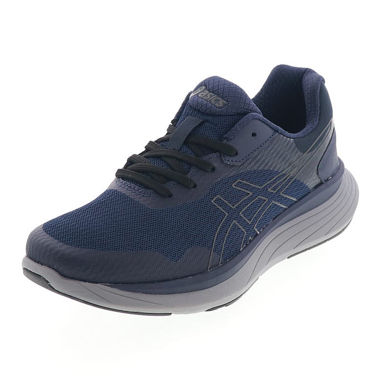 ASICS アシックス メンズ ウォーキングシューズ KNEESUP M012 N/G ネイビーブルー×メタリックグレー