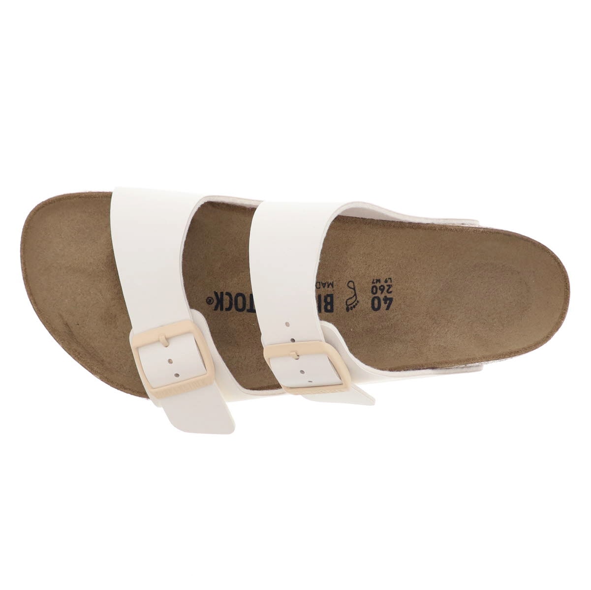 BIRKENSTOCK ビルケンシュトック メンズ サンダル Arizona アリゾナ ビルコフロー レギュラーフィット 1027346 エッグシェル Eggshell