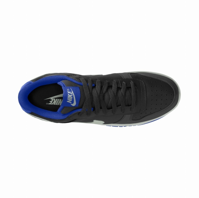 ナイキ NIKE メンズ スニーカー ナイキ ビッグ ナイキ ロー 355152 018 BIG NIKE LOW ブラック/サミットホワイト-ハイパーロイヤル