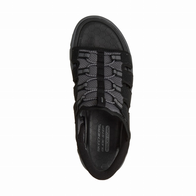 ブラック2 SKECHERS スケッチャーズ メンズ サンダル スリップインズ 233381 BKCC