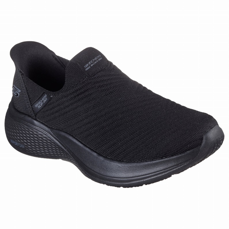 SKECHERS スケッチャーズ スリップインズ レディース スニーカー 117508W BBK ボブス インフィニティ - デイリー ビジョン ブラック