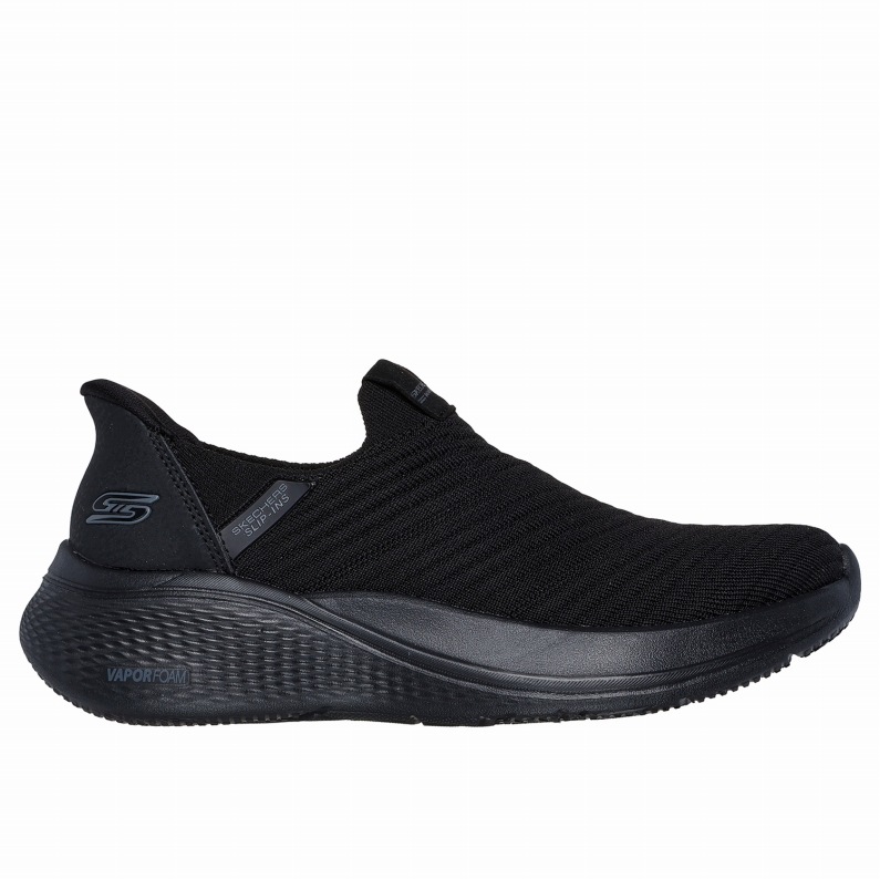 SKECHERS スケッチャーズ スリップインズ レディース スニーカー 117508W BBK ボブス インフィニティ - デイリー ビジョン ブラック