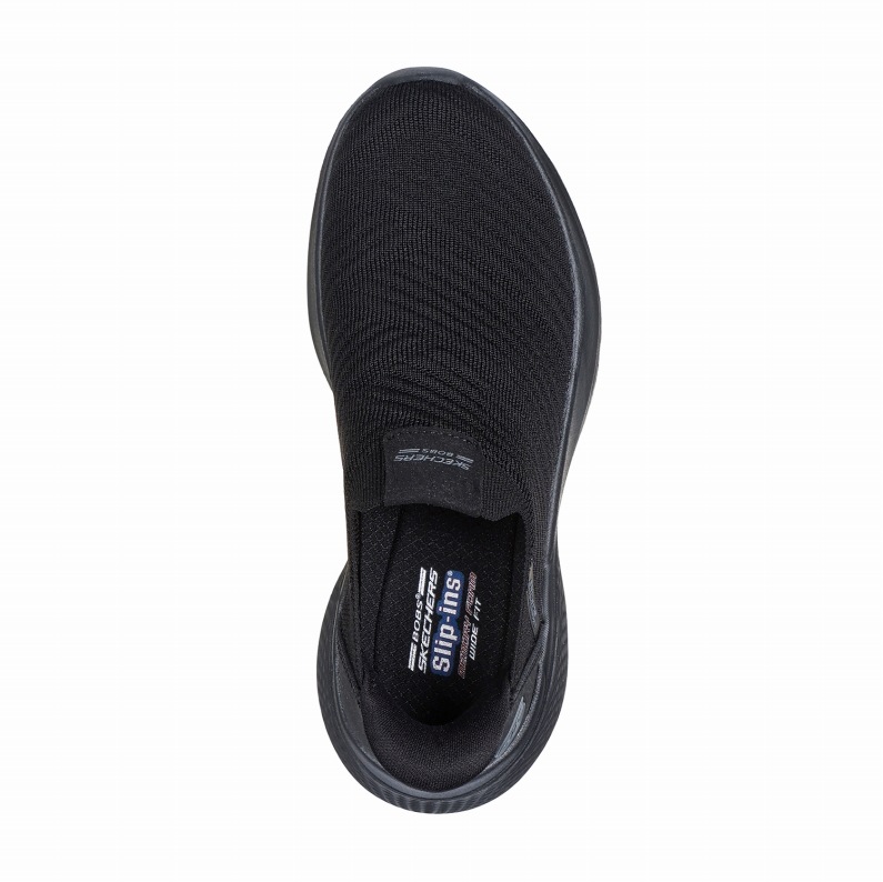 SKECHERS スケッチャーズ スリップインズ レディース スニーカー 117508W BBK ボブス インフィニティ - デイリー ビジョン ブラック