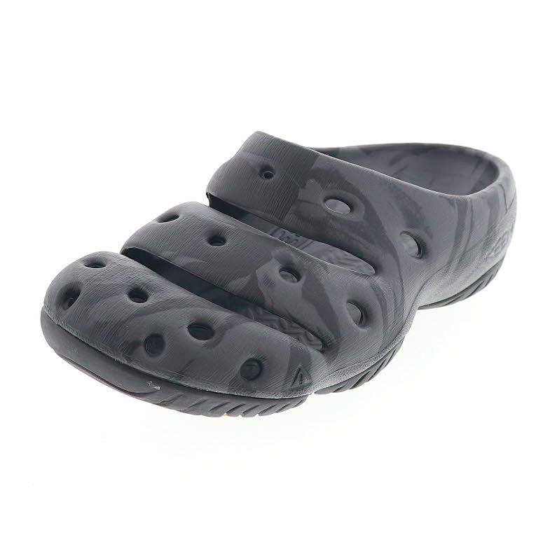 KEEN キーン メンズ ヨギ クロッグ サンダル YOGUI 1028525 BLACK MARBLE ブラック マーブル 夏 サンダル オフィス 抗菌防臭
