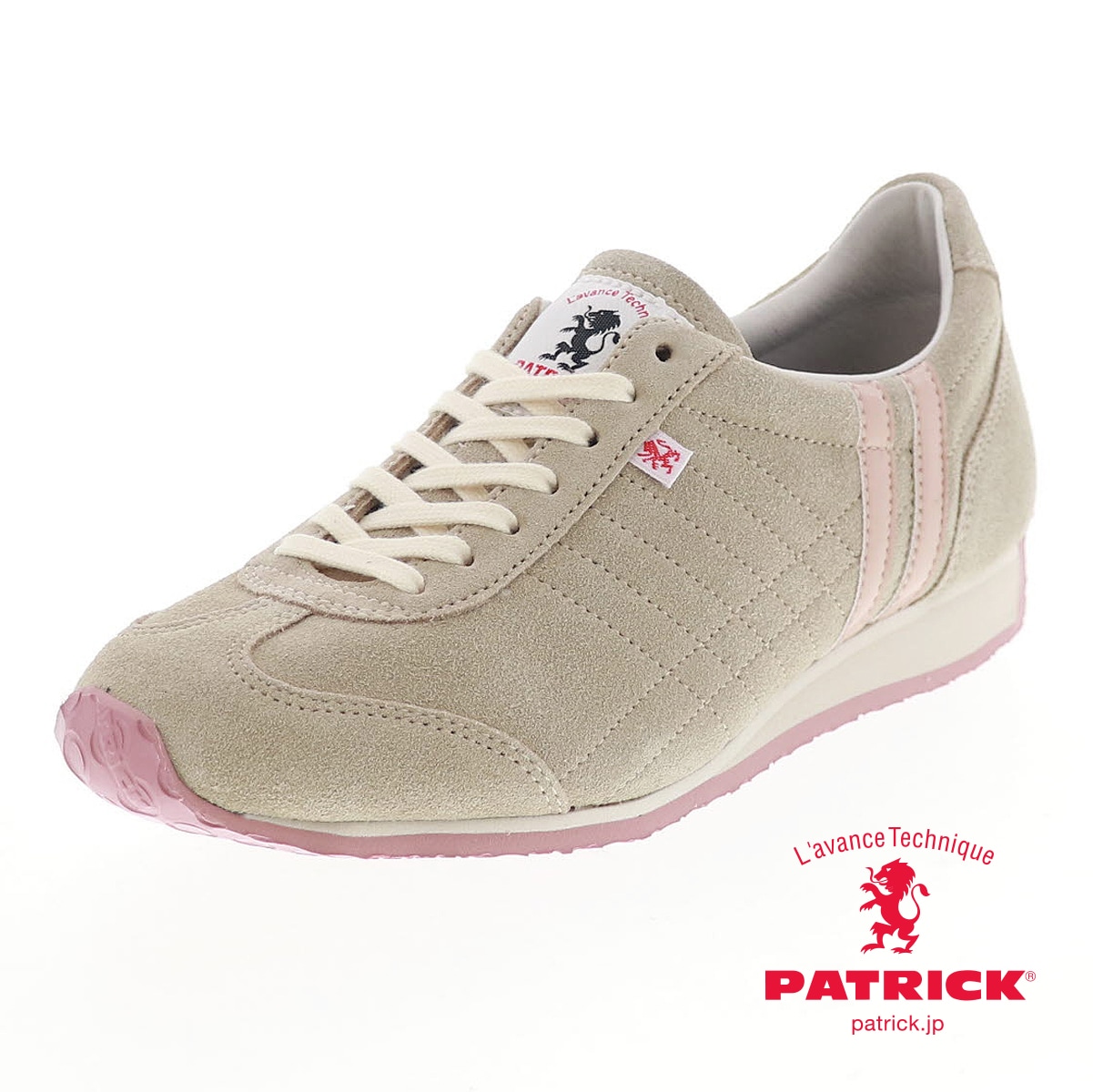 【新品・未使用】PATRICK パトリック/アイリス ベロア/MOCA/ベージュ パトリック アイリス ベロア レディース スニーカー ローカット