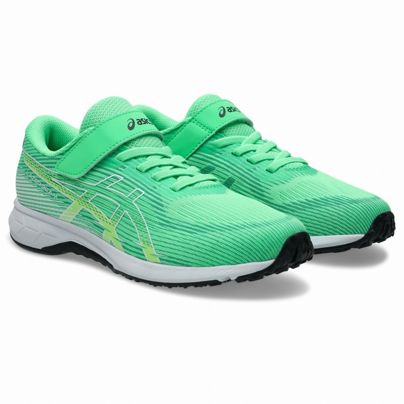 ASICS アシックス ジュニア シューズ レーザービーム RK MG 1154A223 ゴムひも＋ベルトタイプ