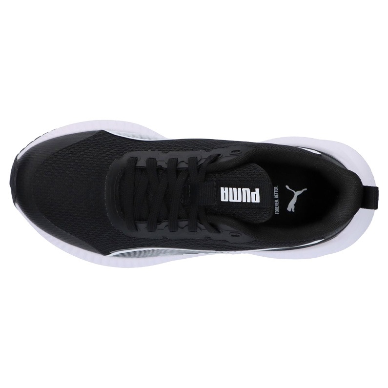プーマ PUMA ジュニア キッズ レディース スニーカー Flyer Lite ３フライヤー ライト3 PUMA Black-PUMA White ブラック×ホワイト