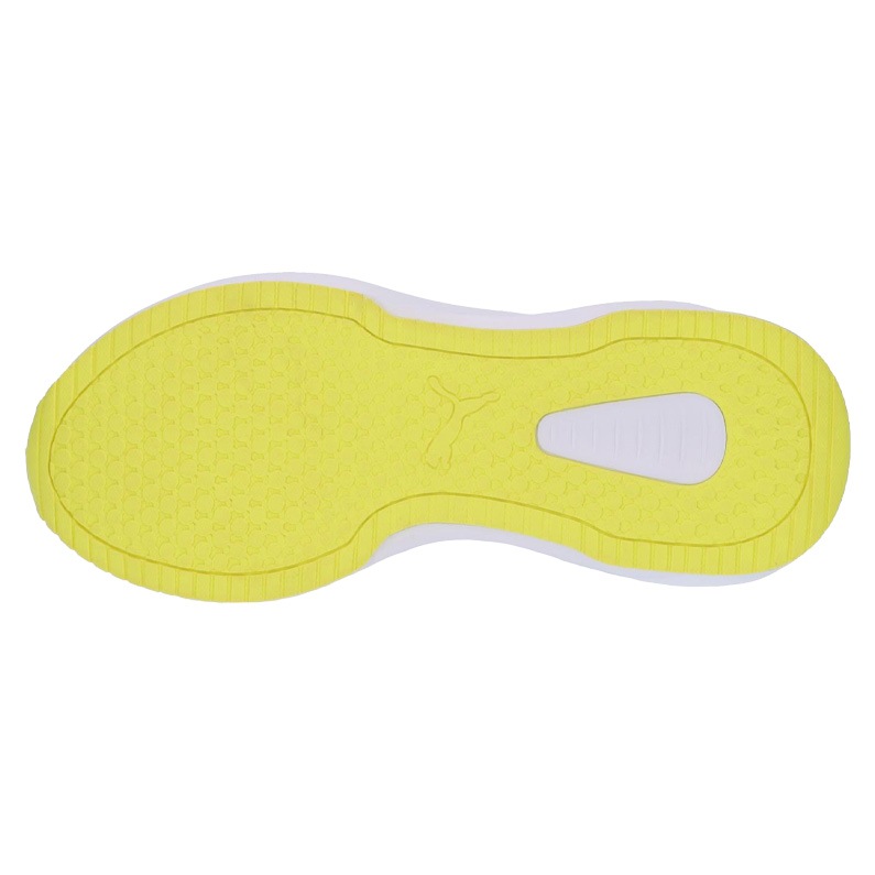 プーマ PUMA ジュニア キッズ レディース スニーカー Flyer Lite ３フライヤー ライト3 New Navy-Lemon Sherbert-PUMA White ネイビー×イエロー