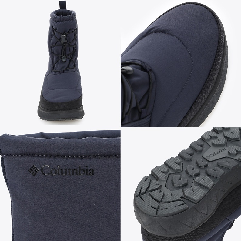 Columbia コロンビア レディース ブーツ イエローテイル ブーツ ウォータープルーフ オムニヒート 保温 防水 YU2586 492 Zinc