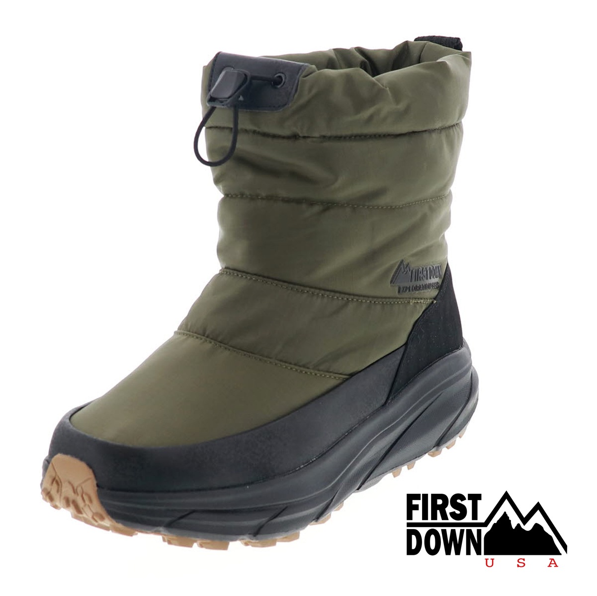 FIRST DOWN ファーストダウン メンズ ブーツ スノーブーツ 防水