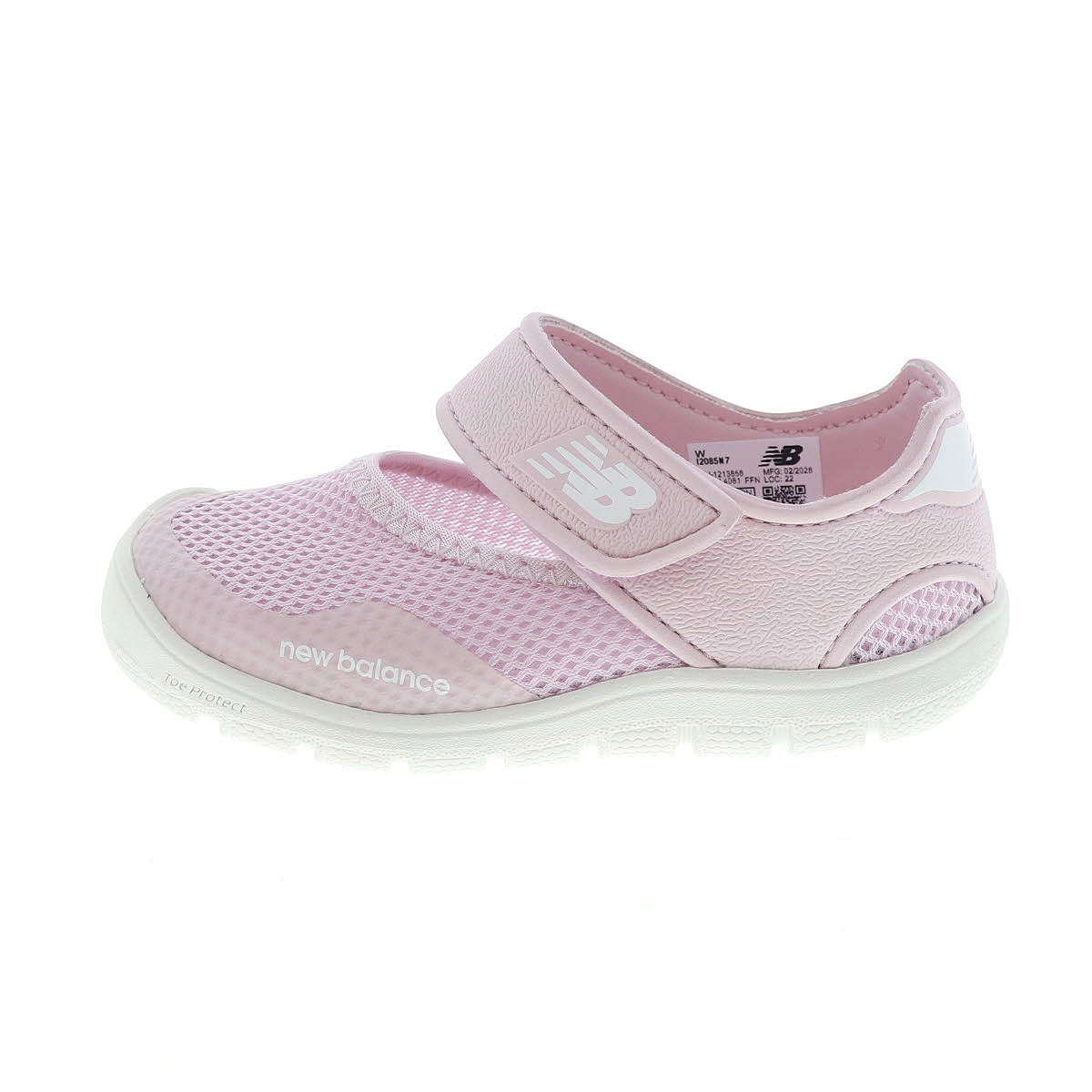 ニューバランス 208 Hook and Loop キッズ スニーカー サンダル 履きやすい 人気モデル 子供靴 NB I2085N7 STONE PINK with WHITE ピンク 新作