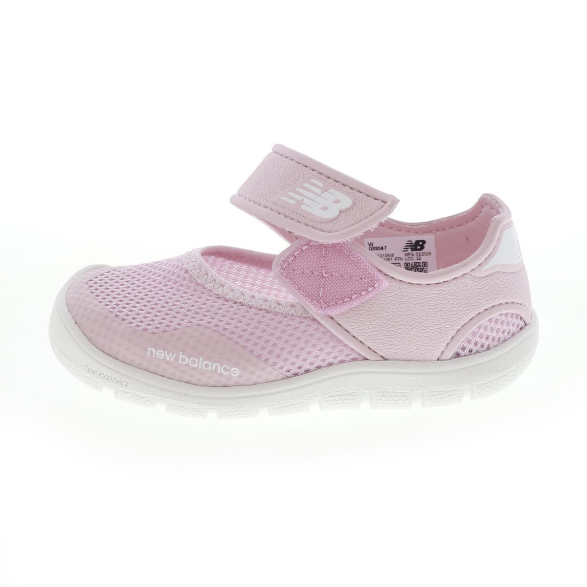 ニューバランス 208 Hook and Loop キッズ スニーカー サンダル 履きやすい 人気モデル 子供靴 NB I2085N7 STONE PINK with WHITE ピンク 新作