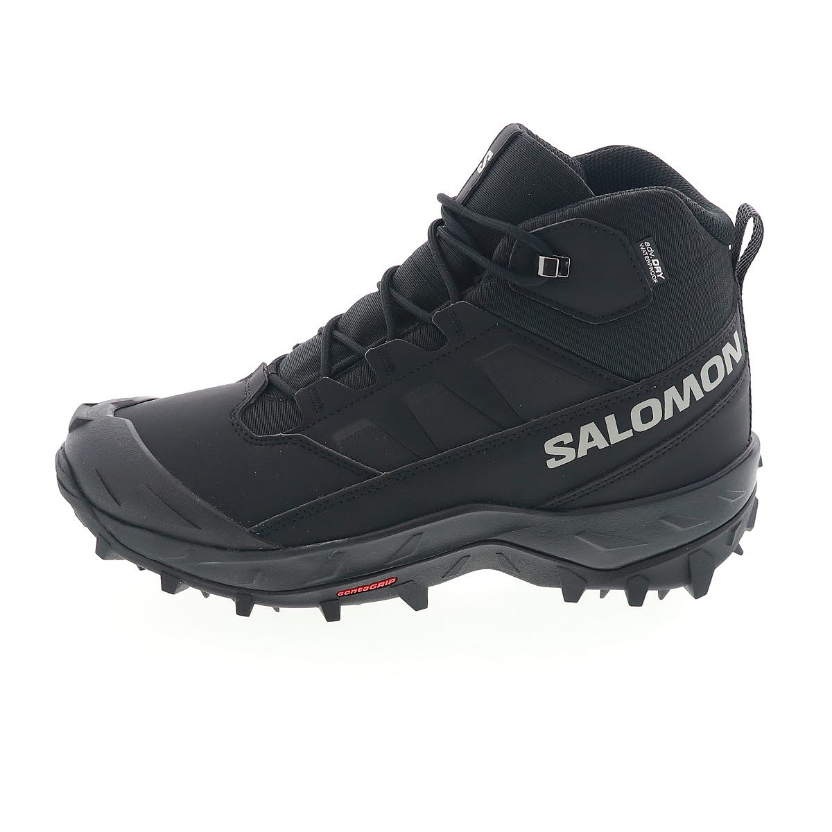 サロモン 男性用 ウィンターブーツ メンズ スニーカー ミッドカット 防水シューズ SALOMON CROSSTRAK WATERPROOF 475702 29 VO ブラック