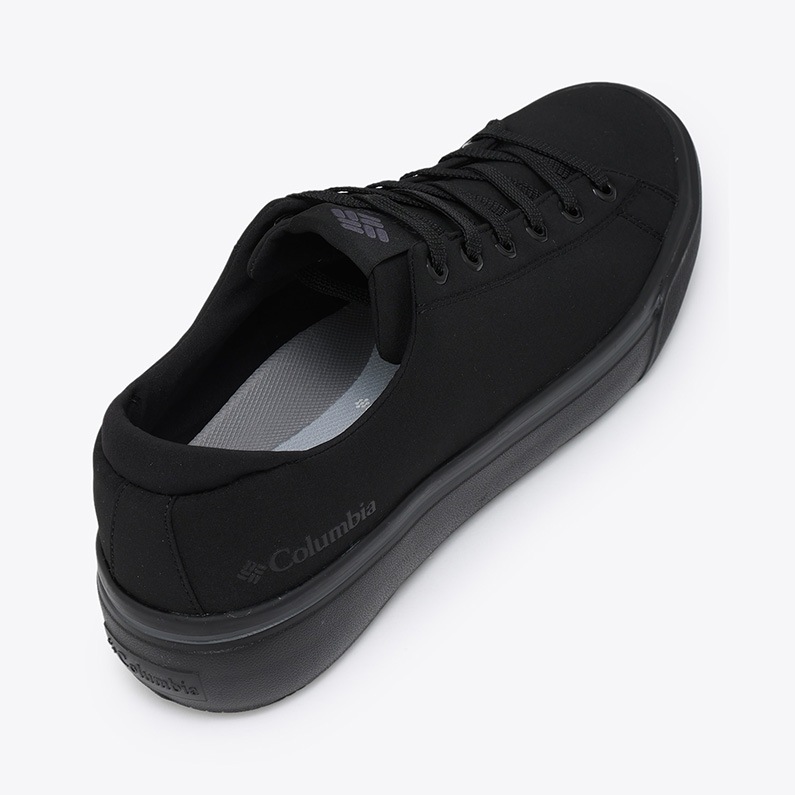 Columbia コロンビア メンズ スニーカー ホーソンレイン ロー ウォータープルーフ YU7149 010 防水 ブラック 黒