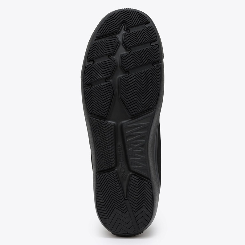 Columbia コロンビア メンズ スニーカー ホーソンレイン ロー ウォータープルーフ YU7149 010 防水 ブラック 黒