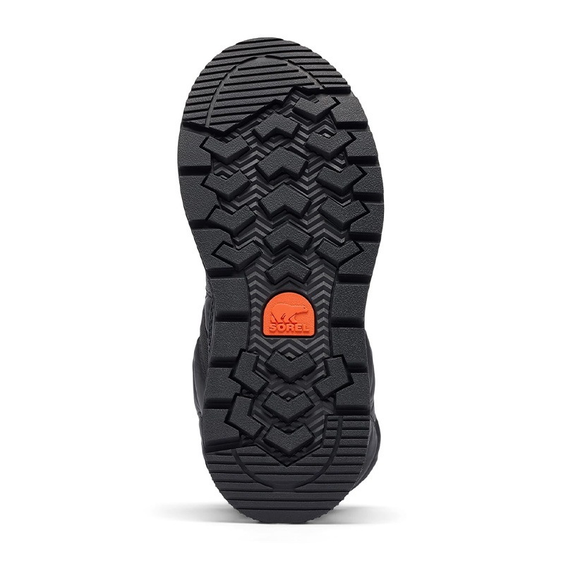 SOREL ソレル ジュニア ブーツ ユース ウィットニー3 ミッド ウォータープルーフ NY5288 010 ブラック 黒 新作 キッズ スノーブーツ