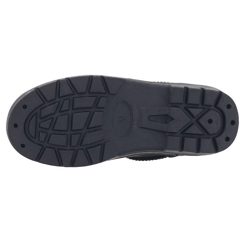 MOZ モズ レディース ブーツ スノー ブーツ ムートン調 防寒 防滑 黒 ブラック 18149