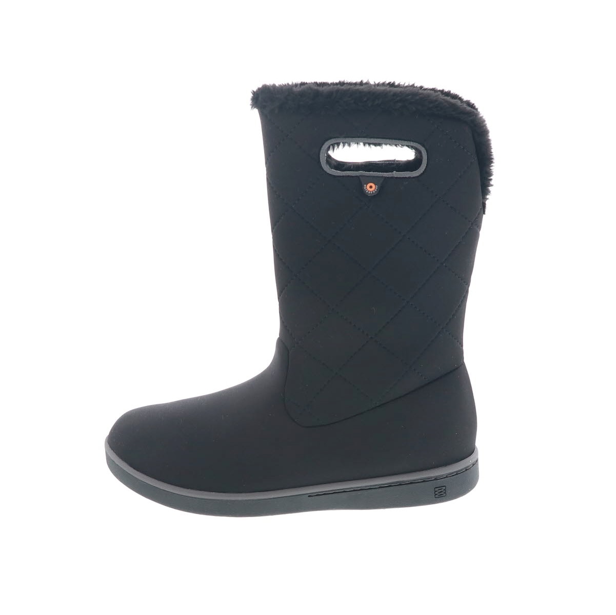 BOGS ボグス レディース ブーツ ウィメンズ ミッド ブーツ キルティング スノーシューズ 防水 防滑 防寒 保温 78716 001 BLACK 黒