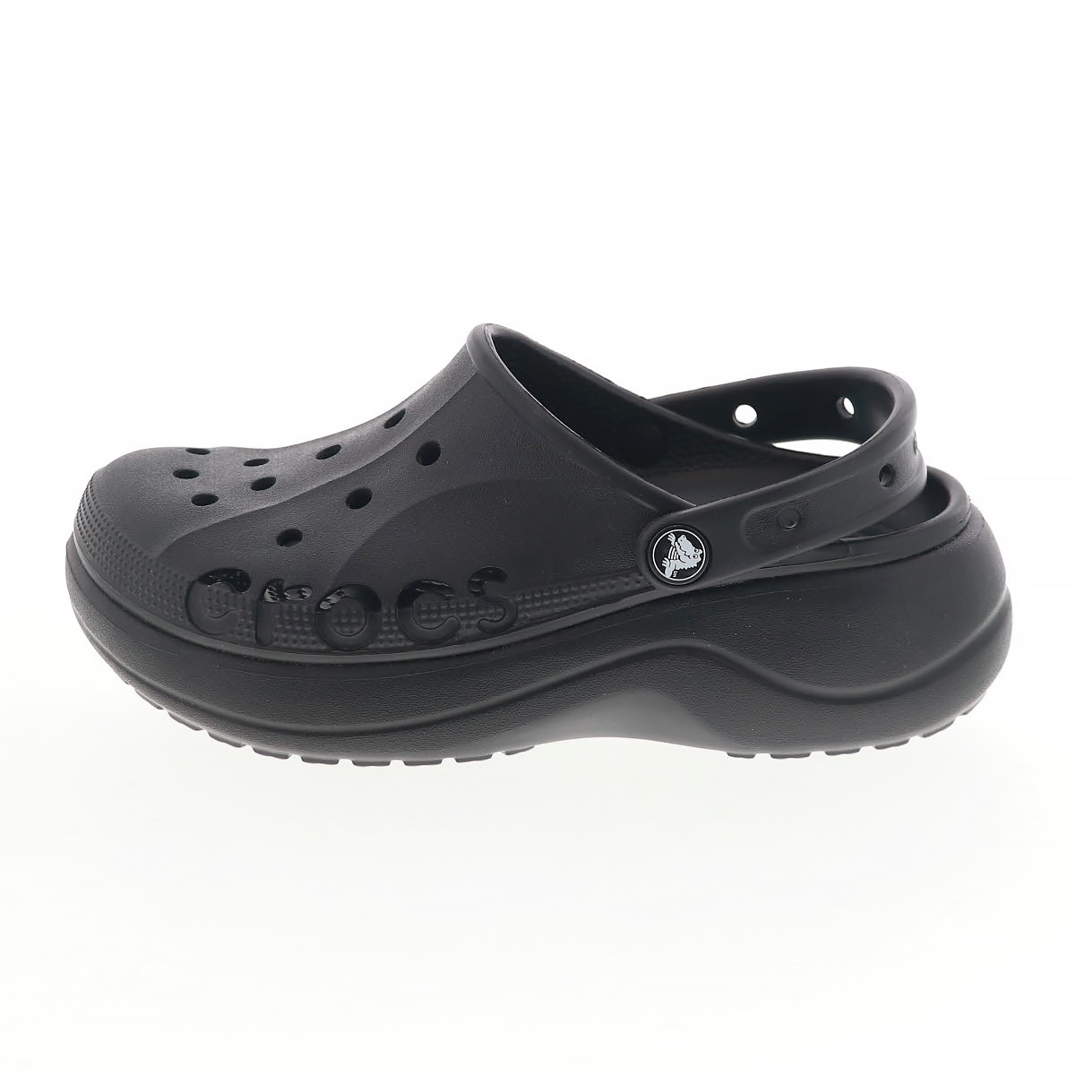 crocs クロックス バヤ プラットフォーム クロッグ レディース サンダル 厚底 Baya Platform Clog 208186 001 Black 黒 ブラック 特価商品 アウトレット
