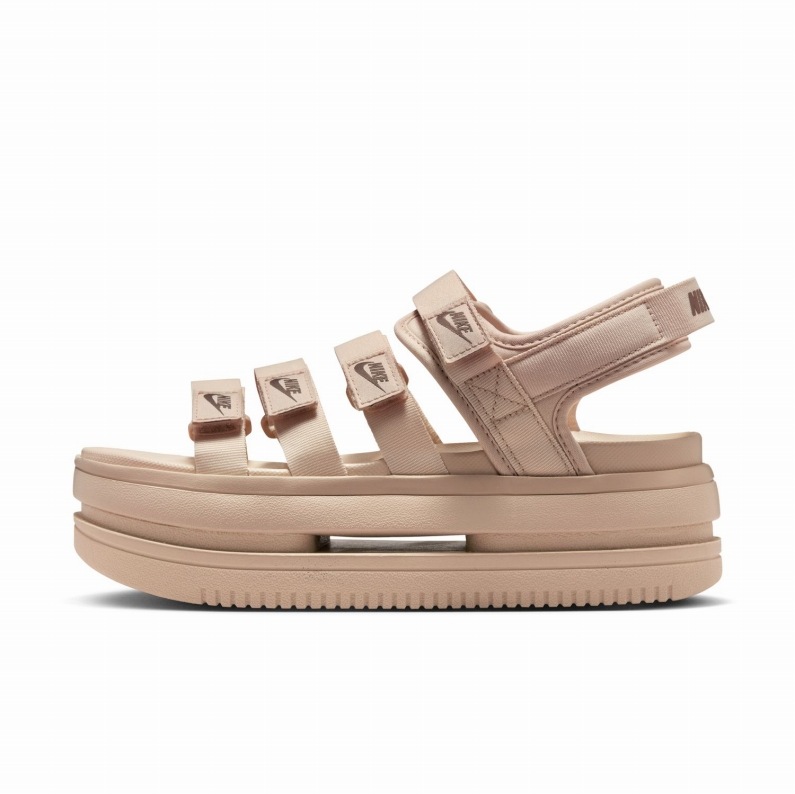 NIKE ナイキ アイコン クラシック ウィメンズ レディース サンダル 夏サンダル DH0223-102 サンドドリフト/ミンクブラウン/ヘンプ